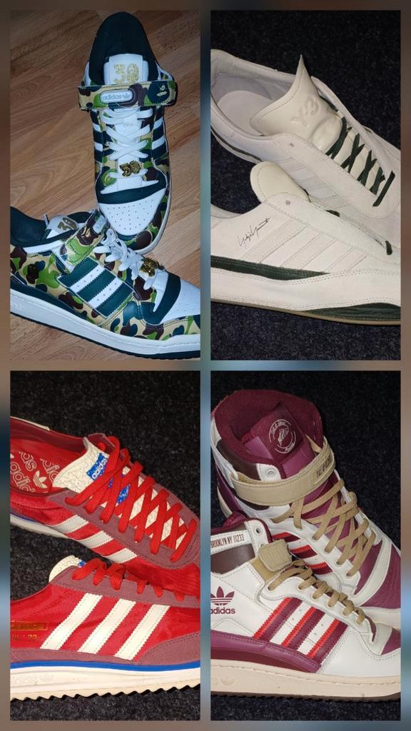 Nieuwe Adidas sneakers,  model Y-3,  Bape, SL 72,setprijs!, Kleding | Heren, Schoenen, Nieuw, Sneakers of Gympen, Overige kleuren