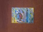 Blastoise & Piplup GX Pokémon Kaart, Hobby en Vrije tijd, Verzenden, Gebruikt, Losse kaart, Foil