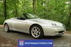 Alfa Romeo 916 Spider 2.0 JTS cabriolet | Route 66 Auctions, Lederen bekleding, Gebruikt, Overige carrosserieën, Spider