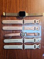 Apple Watch SE 40mm Roségoud + Bandjes, Gebruikt, IOS, Ophalen of Verzenden, Hartslag