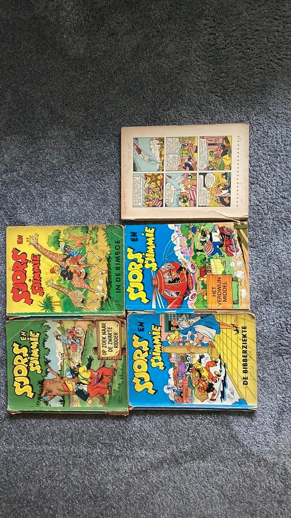 Oude Sjors en Sjimmie, Boeken, Stripboeken, Meerdere stripboeken, Ophalen of Verzenden, Zo goed als nieuw