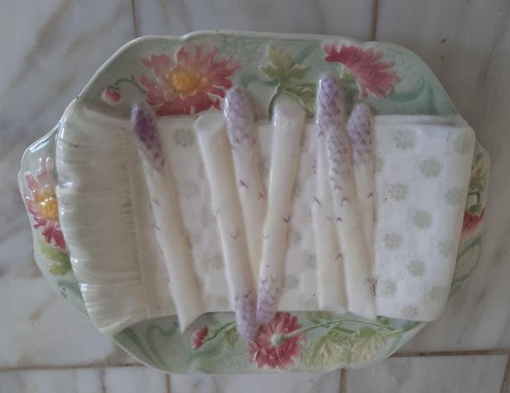 aspergeschaal K&G St. Clement, Antiek en Kunst, Antiek | Keramiek en Aardewerk, Ophalen of Verzenden