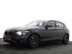 BMW 1-serie 116i Sportline Navi, Clima, Cruise, Elek Pakket, Auto's, BMW, Zilver of Grijs, Benzine, Hatchback, Gebruikt