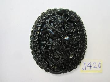 Amulet hanger van chinese jade.J420 # chinese Draak, beschikbaar voor biedingen