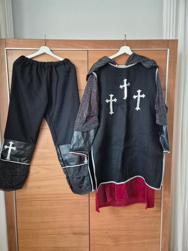 3 delig Ridder kostuum - Maat 48-50 carnaval, Ophalen of Verzenden, Zo goed als nieuw