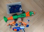 NERF Fortnite | Disruptor | 2 Firestrike | 140 pijltjes ZGAN, Ophalen of Verzenden, Zo goed als nieuw