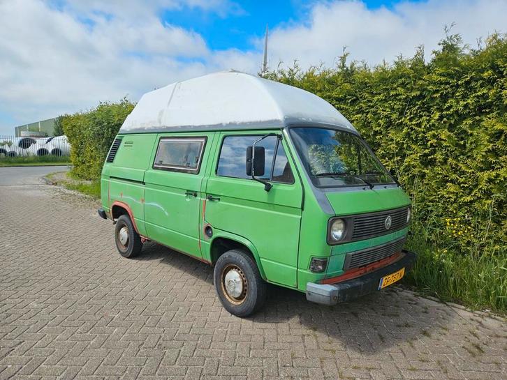 Volkswagen t3 camper project., Caravans en Kamperen, Campers, Particulier, Buscamper of Camperbus, Volkswagen, Ophalen