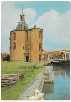 Enkhuizen Drommedaris Gelopen Ansichtkaart ( B4623), Verzenden, 1980 tot heden, Gelopen, Noord-Holland