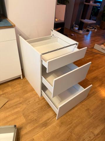 IKEA ENHET Onderkast met 3 Lades - Wit - afbeelding 1