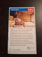 Veluwse Bron 50% korting, Tickets en Kaartjes, Drie personen of meer, Kortingsbon, Spa of Sauna