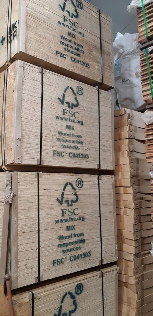 underlayment platen, Doe-het-zelf en Verbouw, Hout en Planken, Nieuw, Overige typen, 200 tot 250 cm, Minder dan 25 mm, Ophalen of Verzenden