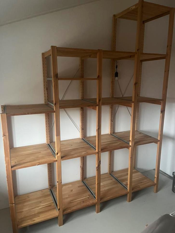 Stellingkast Ikea Ivar, Huis en Inrichting, Kasten | Stellingkasten, Gebruikt, Ophalen