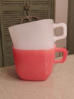 Vintage opale  France pasteltinten komen/mokken, Ophalen of Verzenden, Huis en Inrichting