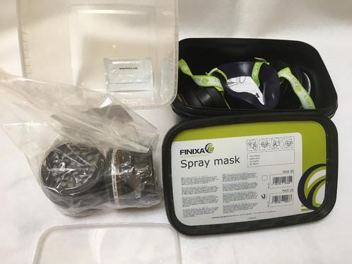 Finixa Spuitmasker (A2, P3) + extra filterpatronen - nieuw, Doe-het-zelf en Verbouw, Schildersmaterialen, Nieuw, Overige typen
