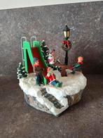 Speeltuintafereel voor kerstdorp, Diversen, Kerst, Ophalen, Zo goed als nieuw