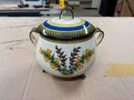 Vintage Suikerpot met Bloemmotief, Antiek en Kunst, Ophalen of Verzenden