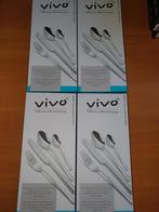 Ah vivo villeroy en boch rvs bestek besteksets tafelbestek, Nieuw, Ophalen of Verzenden, Rvs of Chroom, Vaatwasserbestendig
