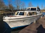 10 meter motorjacht 1977 polyester 2x BMC 60pk opknapper, Watersport en Boten, Ophalen, Gebruikt, Diesel, 9 tot 12 meter
