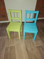 2 houten kinderstoeltjes., Ophalen, Gebruikt, Overige typen