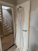 Avondjurk galajurk wit beige gala 40/42, Galajurk, Wit, Maat 42/44 (L), Ophalen of Verzenden