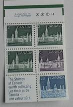 Postzegelblokje Canada Parlementsgebouwen, Ophalen of Verzenden, Postfris, Noord-Amerika