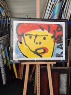 Herman Brood - Koningin 95/100 zeefdruk, Antiek en Kunst, Ophalen of Verzenden