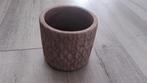 Bloempot terracotta bruin, H16cm D15cm, Tuin en Terras, Ophalen, Rond, Nieuw, Tuin