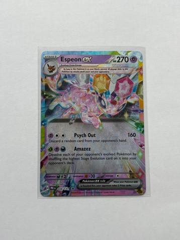 espeon ex 034/131 pokemon beschikbaar voor biedingen