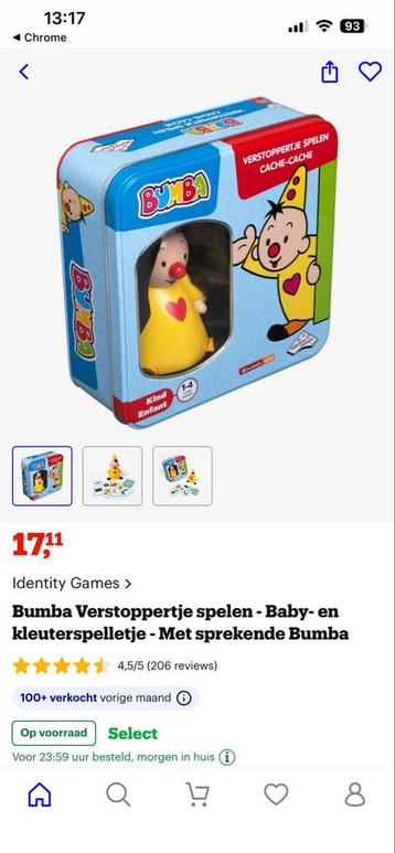 Bumba Verstoppertje Spel beschikbaar voor biedingen