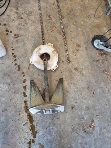 poolanker 18 kg met ketting  beschikbaar voor biedingen