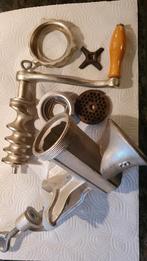 Vleesmolen (ook voor spritskoekjes), Ophalen, Nieuw