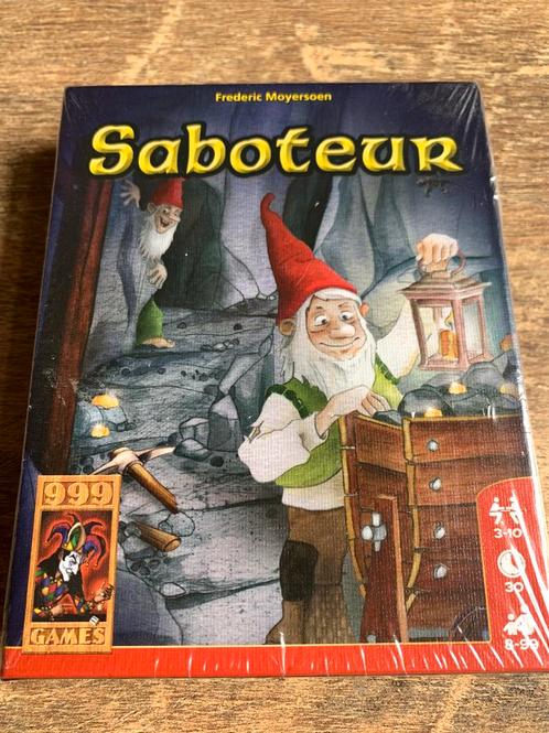Saboteur Nieuw spel, Hobby en Vrije tijd, Gezelschapsspellen | Kaartspellen, Ophalen of Verzenden