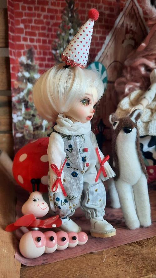 Bjd 1/8, hars pop, pukifee, fullset in perfecte staat, Verzamelen, Poppen, Zo goed als nieuw, Pop, Ophalen of Verzenden