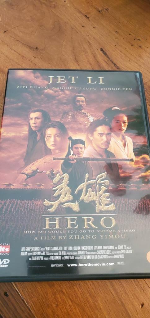 Hero (Jet Li), Cd's en Dvd's, Dvd's | Actie, Zo goed als nieuw, Martial Arts, Vanaf 6 jaar, Ophalen of Verzenden