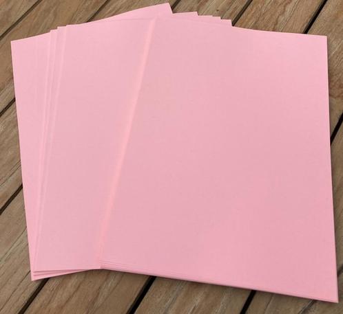 KNUTSELPAPIER A4 ROZE 120 GRAM 100 vel, Diversen, Papierwaren, Nieuw, Ophalen of Verzenden