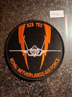 Patch Koninklijke Luchtmacht 323 TES F-35, Verzamelen, Ophalen of Verzenden, Nieuw, Patch, Badge of Embleem