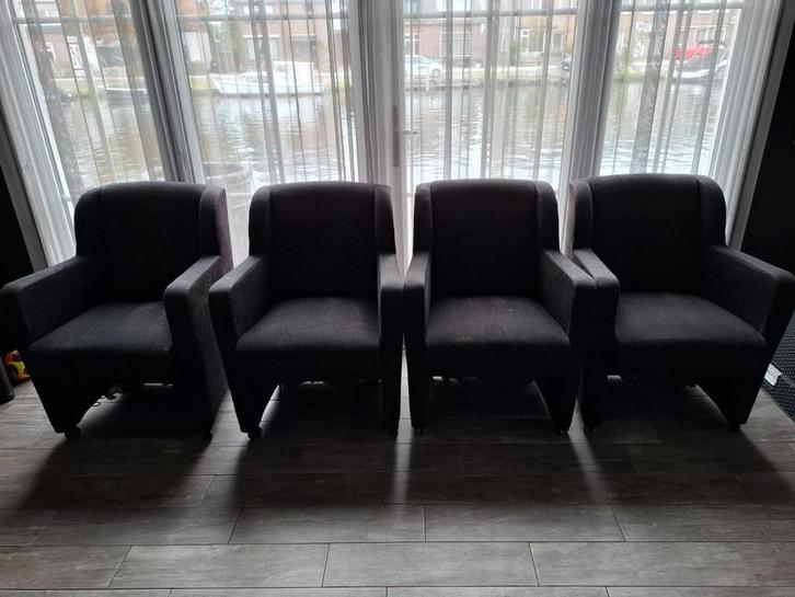 Leuke gebruikte eetkamerstoelen, Huis en Inrichting, Stoelen, Gebruikt, Bruin, Ophalen