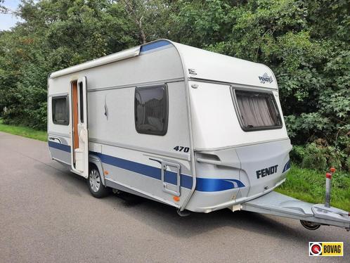 Fendt Saphir 470, Caravans en Kamperen, Caravans, tot en met 4, 1000 - 1250 kg, Fendt, 4 tot 5 meter