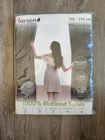 Larson gordijn met ringen  beschikbaar voor biedingen