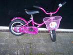 meisjesfiets , fiets met mandje ,meisjes fiets, Fietsen en Brommers, Fietsen | Meisjes, Ophalen, Gebruikt, 14 inch of minder, Handrem
