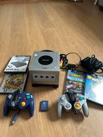 Gamecube Nintendo + controllers + gameboy player + games, Gebruikt, Met games, Met 2 controllers, Ophalen of Verzenden