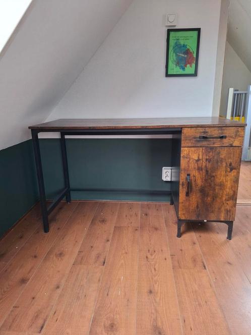 Hoppa! (Computer) bureau met lade en kast, Huis en Inrichting, Bureaus, Nieuw, Bureau, Ophalen