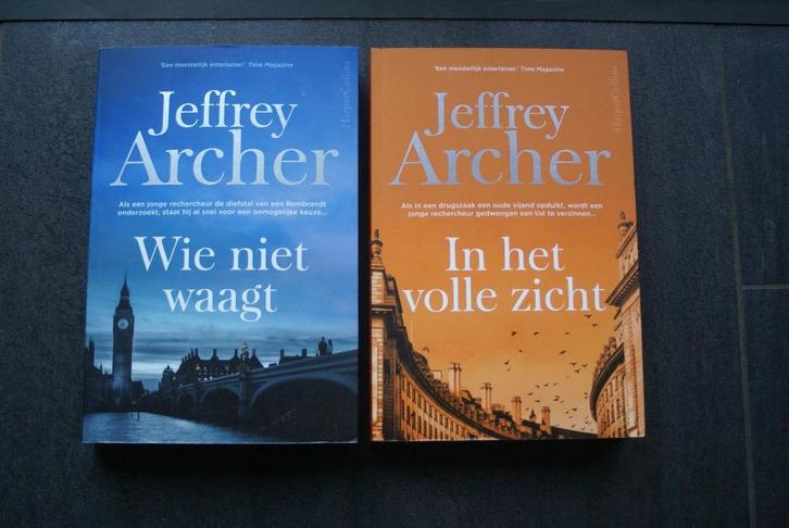 WIE niet WAAGT 2022 / In het VOLLE ZICHT 2022.Jeffrey Archer, Boeken, Thrillers, Zo goed als nieuw, Ophalen of Verzenden