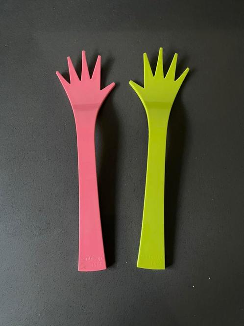 Zak!Designs - sla couvert / salade bestek, Huis en Inrichting, Keuken | Keukenbenodigdheden, Zo goed als nieuw, Ophalen of Verzenden
