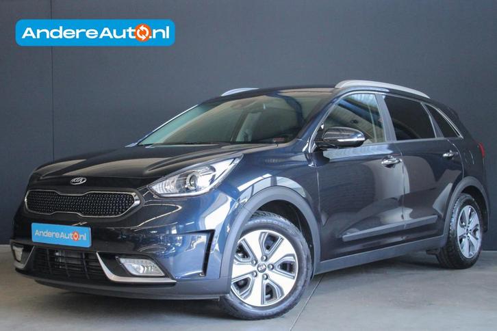 Kia Niro 1.6 GDi Hybrid DynamicLine |trekhaak|stoel/stuurver, Auto's, Kia, Bedrijf, Te koop, Niro, ABS, Achteruitrijcamera, Airbags