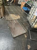 Hondenbench 56x90x65 cm – met twee deuren, Dieren en Toebehoren, Ophalen, Gebruikt