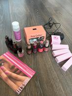 Pink Gellac Nagel Set Compleet, Ophalen of Verzenden, Zo goed als nieuw, Toebehoren, Handen en Nagels