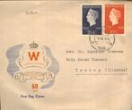 FDC - Wilhelmina - USA - 1948, Postzegels en Munten, Brieven en Enveloppen | Nederland, Ophalen of Verzenden, Envelop