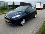 Ford Fiësta 1.25 60KW 5DR 2010 Blauw met airco, Voorwielaandrijving, 600 kg, 1242 cc, Elektrische ramen