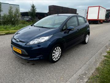 Ford Fiësta 1.25 60KW 5DR 2010 Blauw met airco beschikbaar voor biedingen